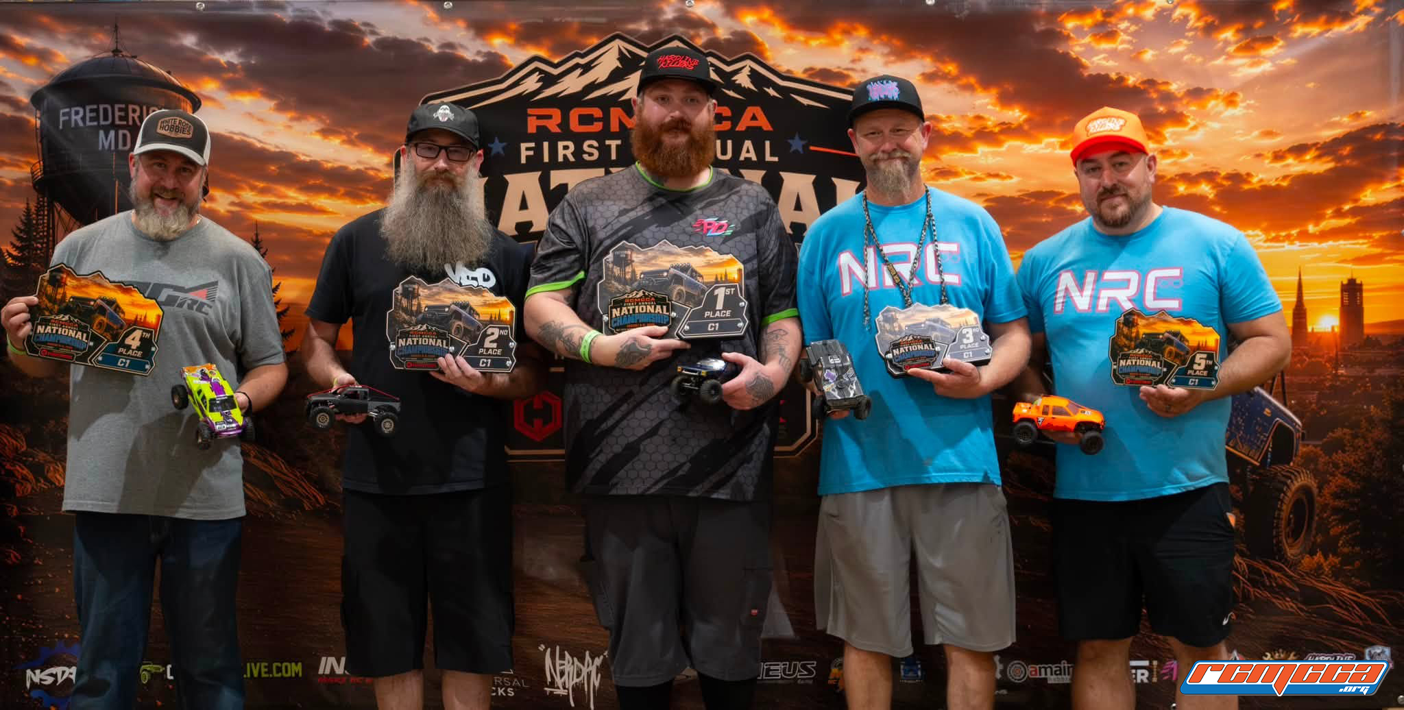 Class 1 winners at the 2026 RCMCCA National Championship
